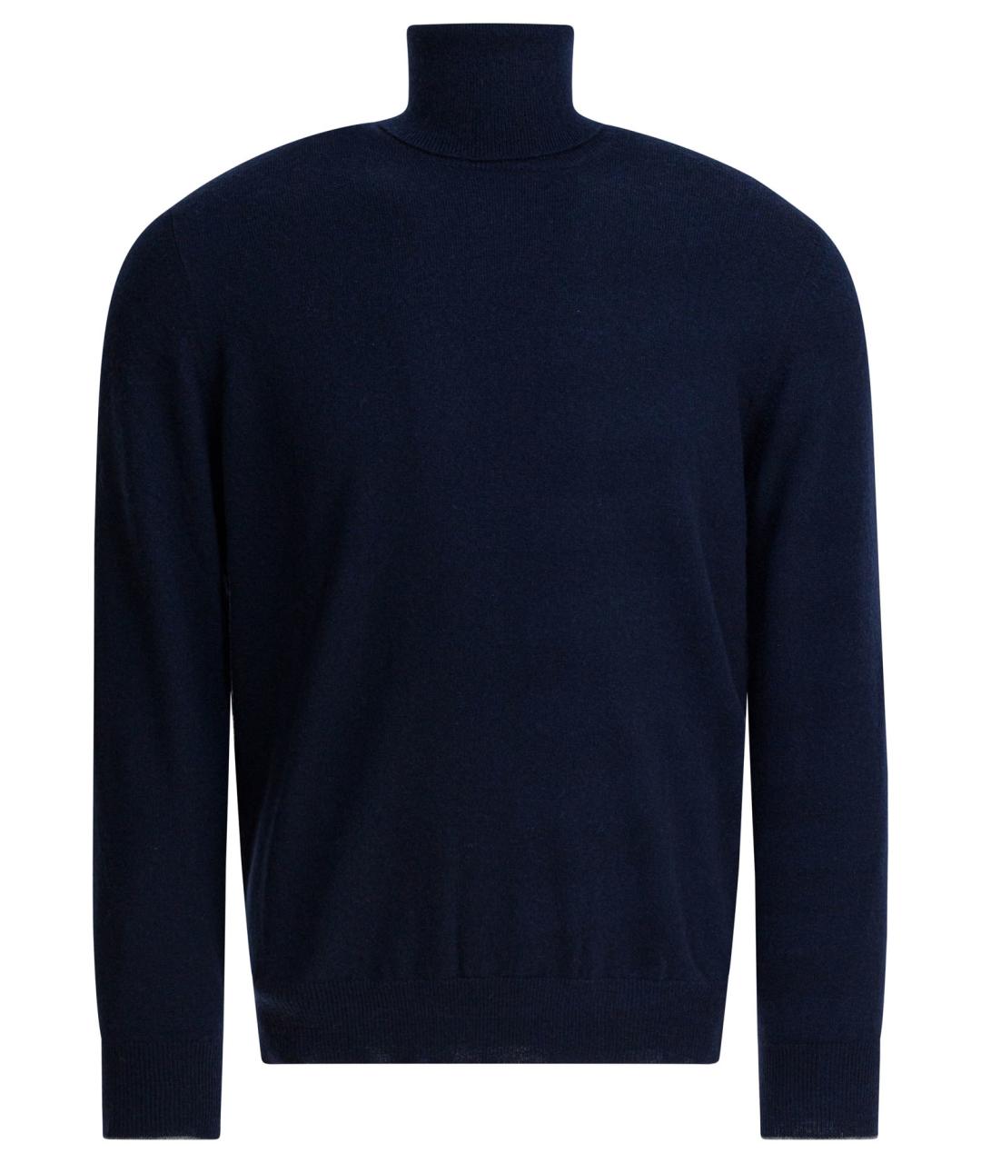 BRUNELLO CUCINELLI Синий кашемировый джемпер / свитер, фото 1