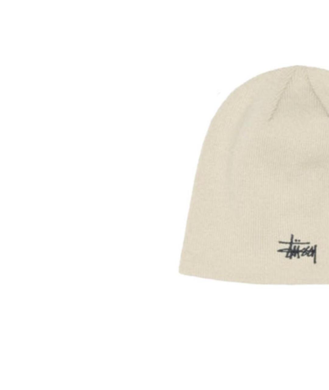 STUSSY Белая шапка, фото 2