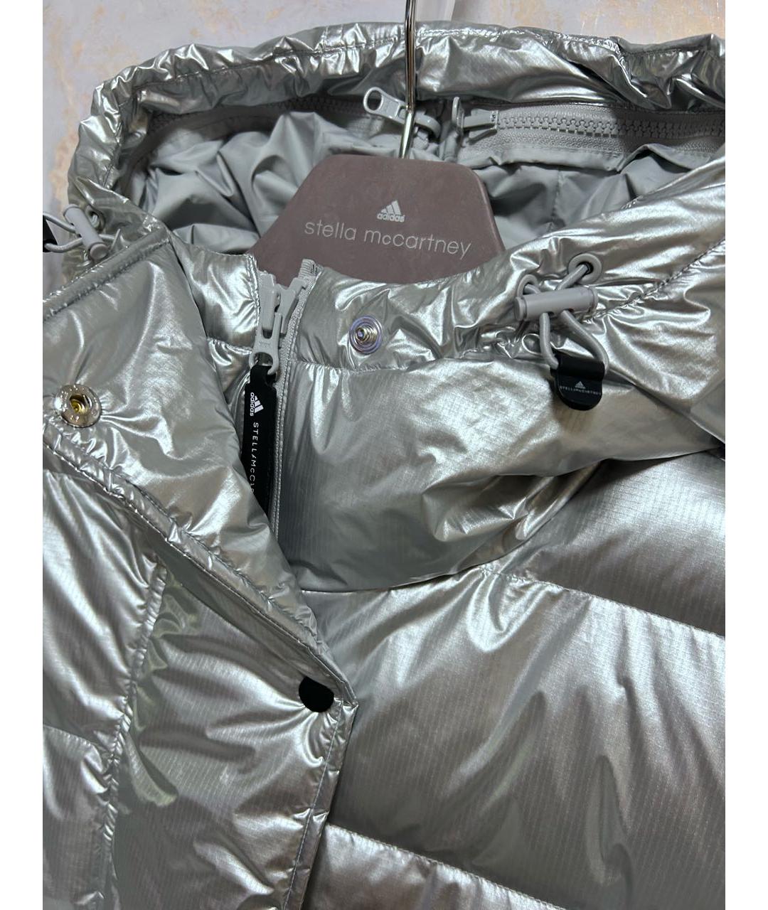 ADIDAS BY STELLA MCCARTNEY Серебряная куртка, фото 3