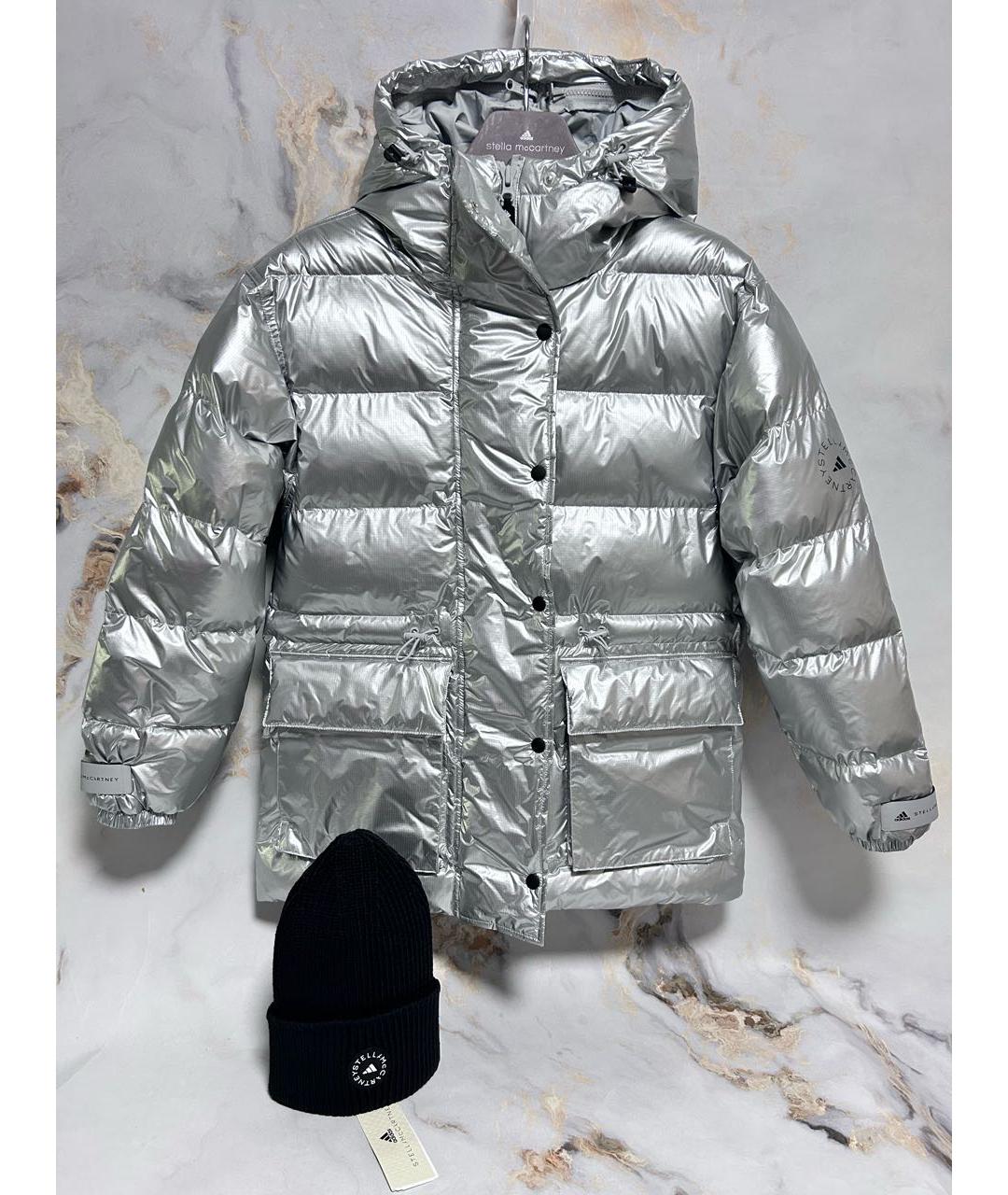 ADIDAS BY STELLA MCCARTNEY Серебряная куртка, фото 2