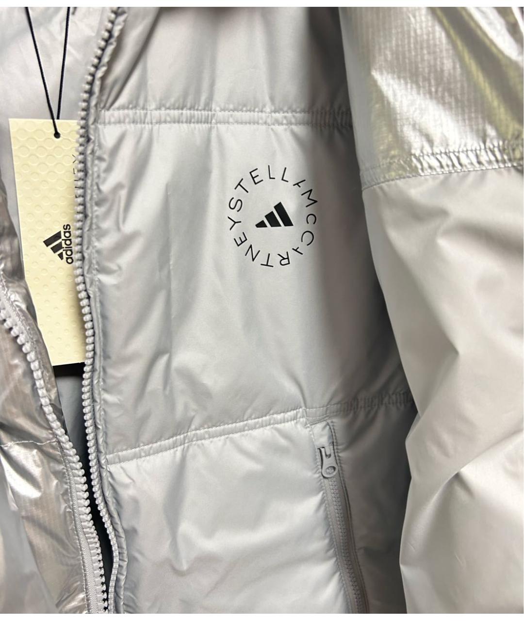 ADIDAS BY STELLA MCCARTNEY Серебряная куртка, фото 8