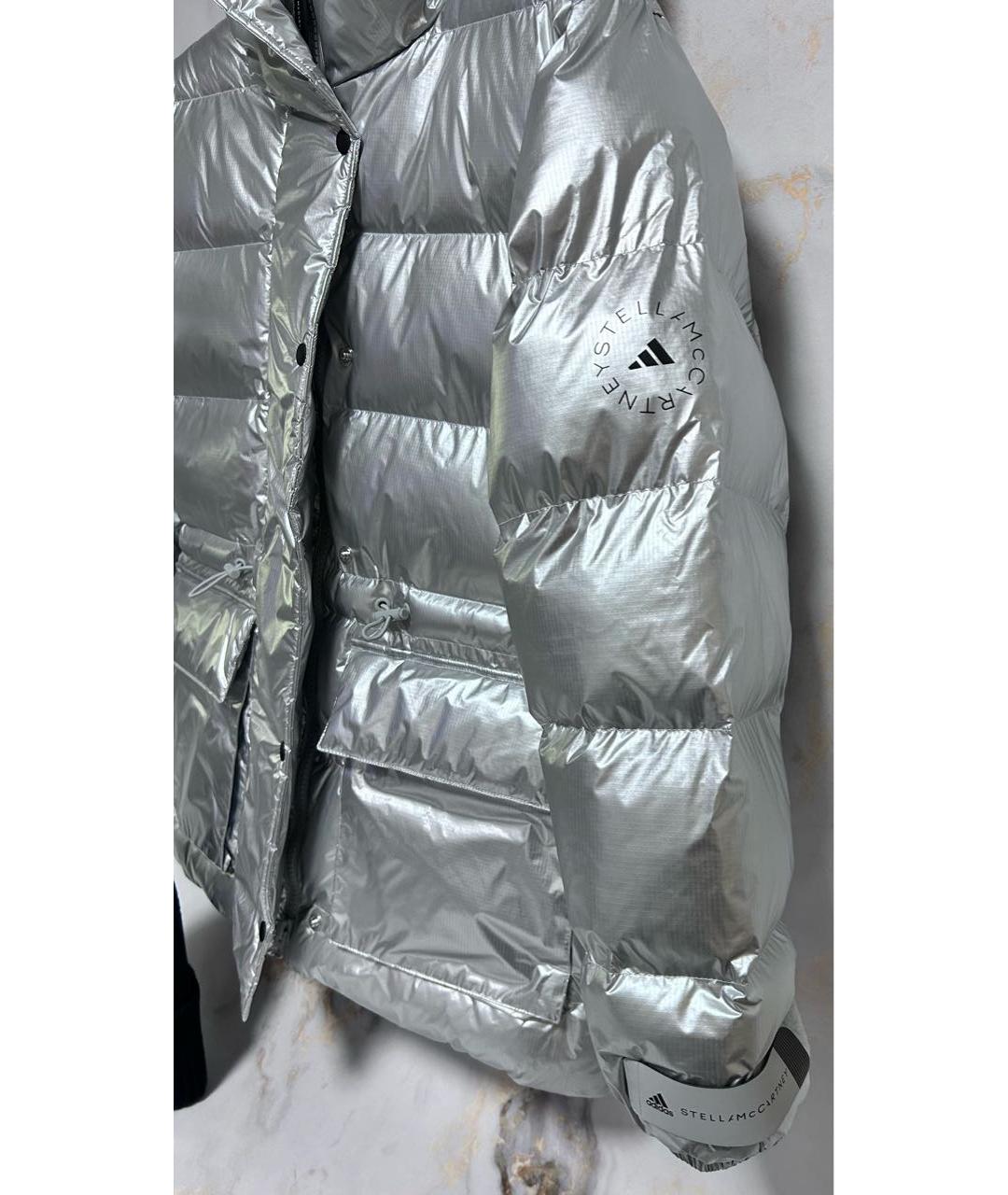 ADIDAS BY STELLA MCCARTNEY Серебряная куртка, фото 4