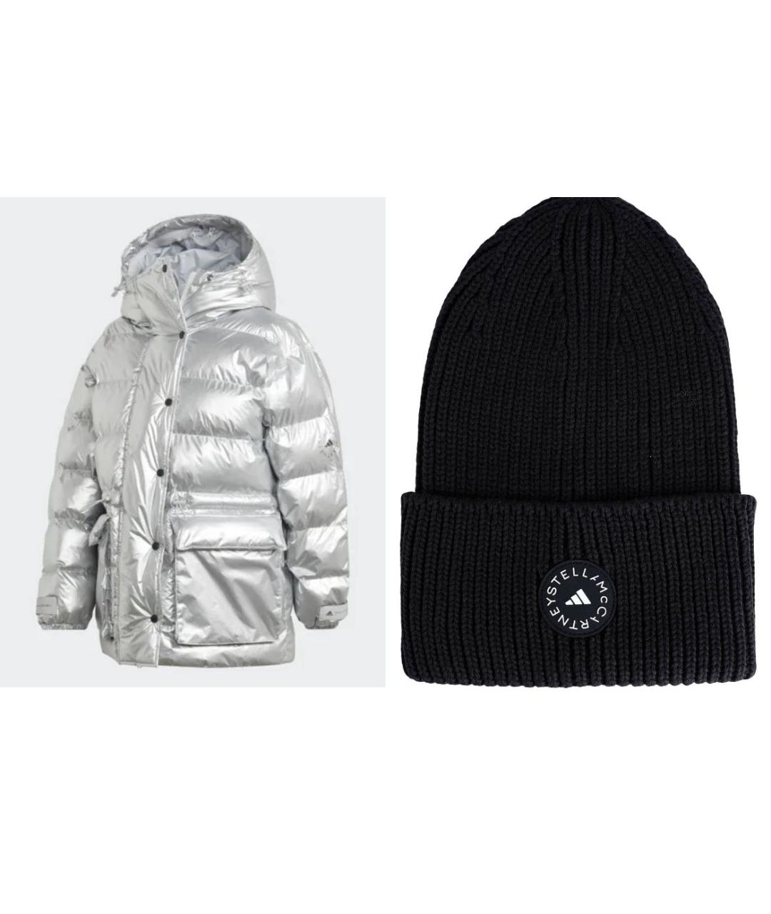 ADIDAS BY STELLA MCCARTNEY Серебряная куртка, фото 9