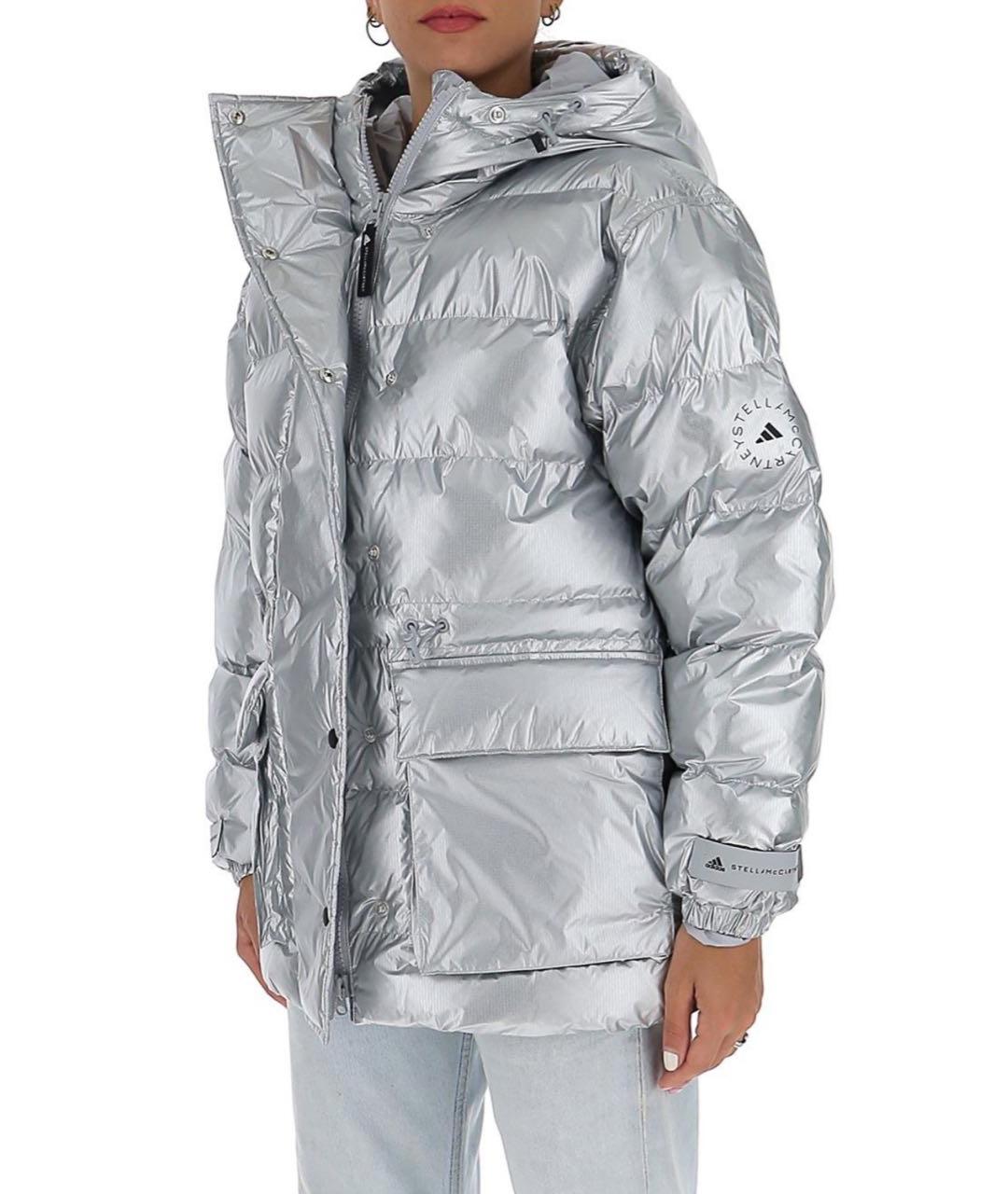 ADIDAS BY STELLA MCCARTNEY Серебряная куртка, фото 5