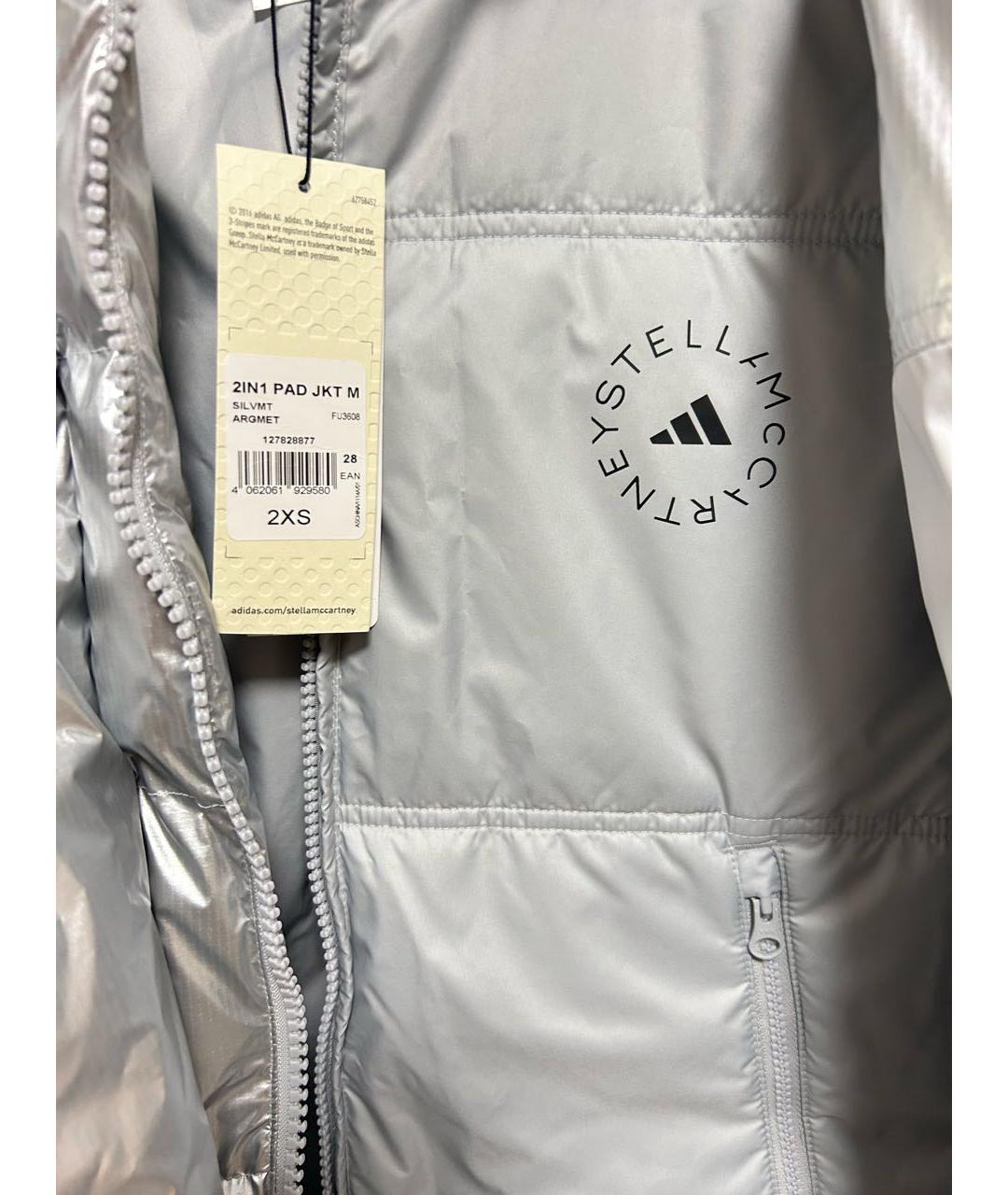 ADIDAS BY STELLA MCCARTNEY Серебряная куртка, фото 7