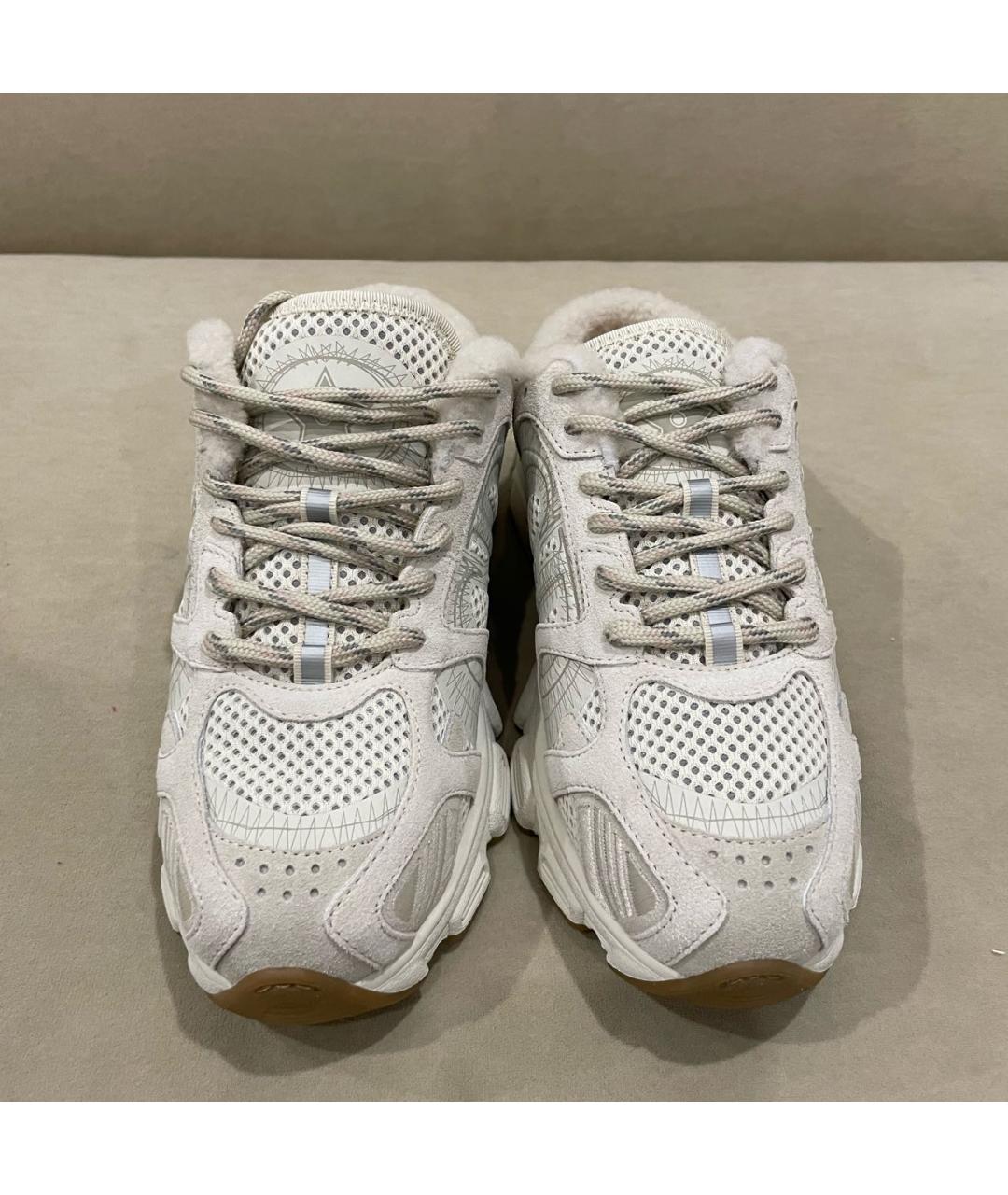 CHRISTIAN DIOR Бежевые замшевые кроссовки, фото 2