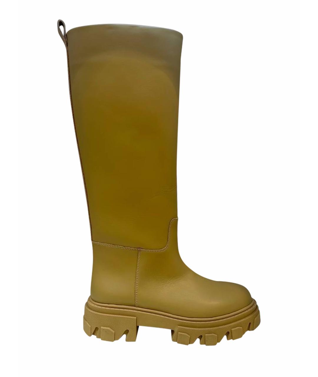 GIABORGHINI Горчичные сапоги, фото 1