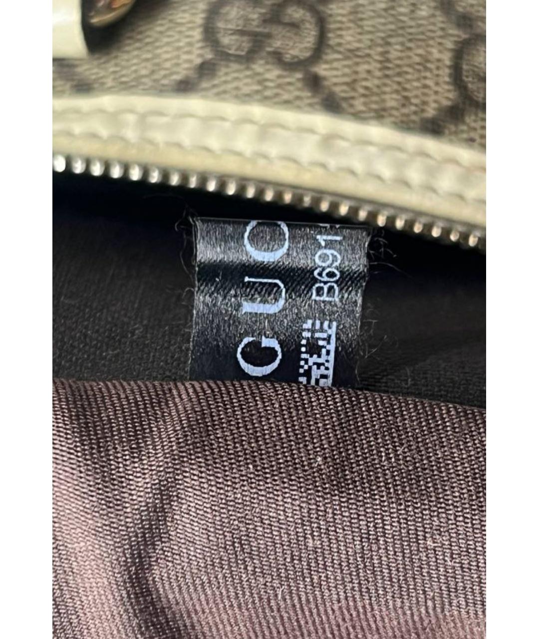 GUCCI Бежевая сумка с короткими ручками, фото 7