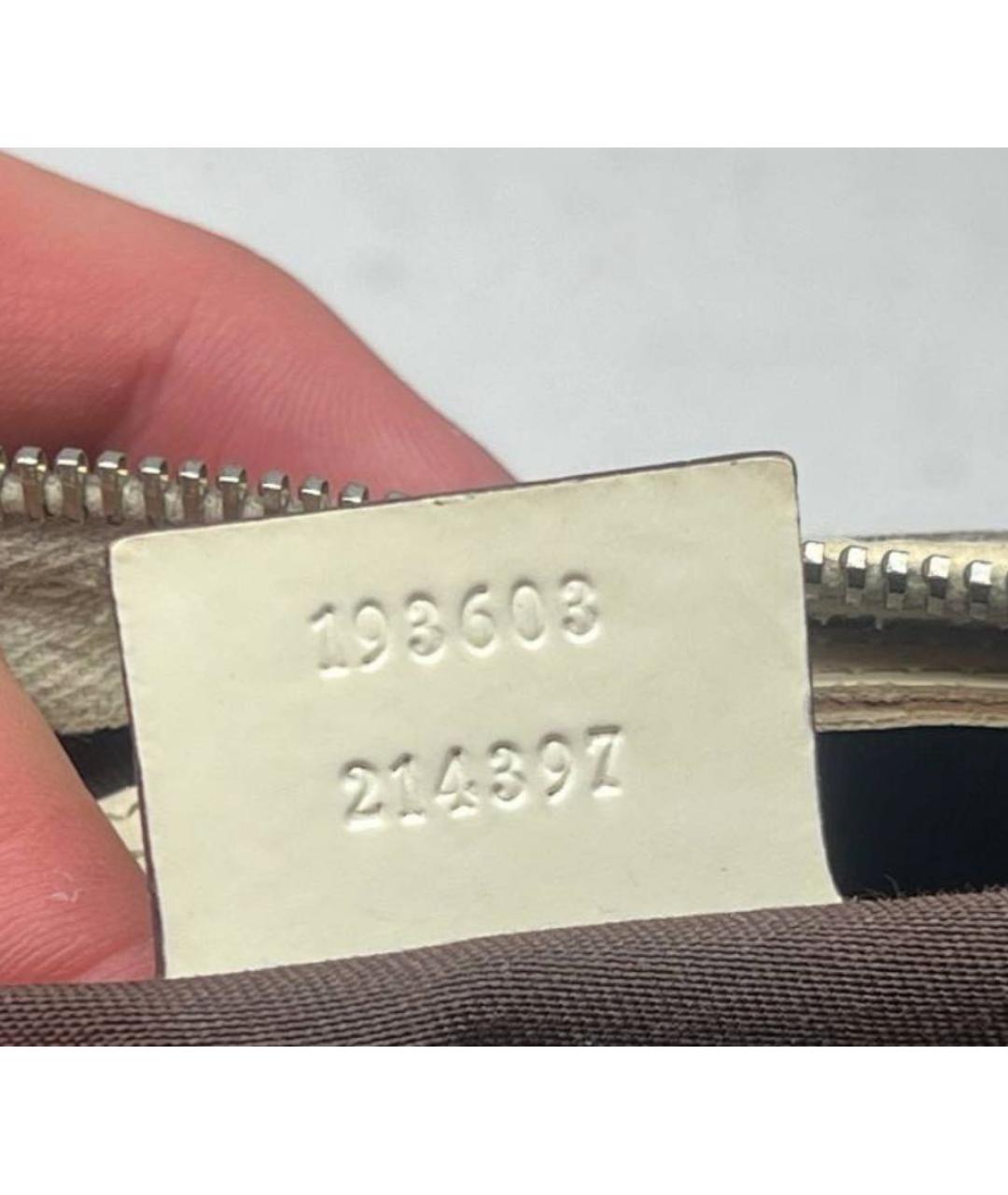 GUCCI Бежевая сумка с короткими ручками, фото 6