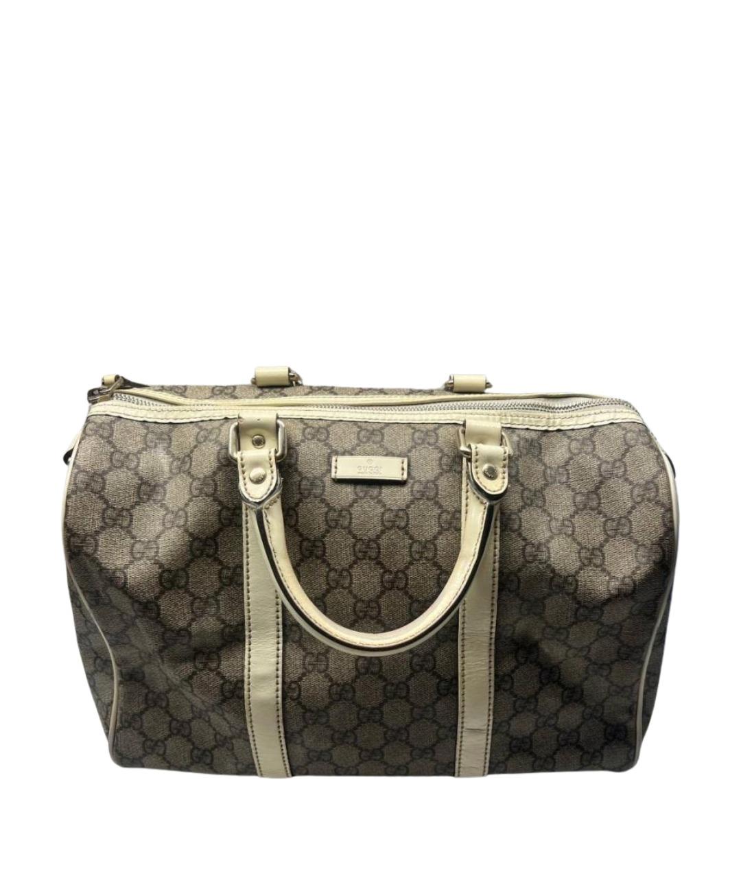 GUCCI Бежевая сумка с короткими ручками, фото 1