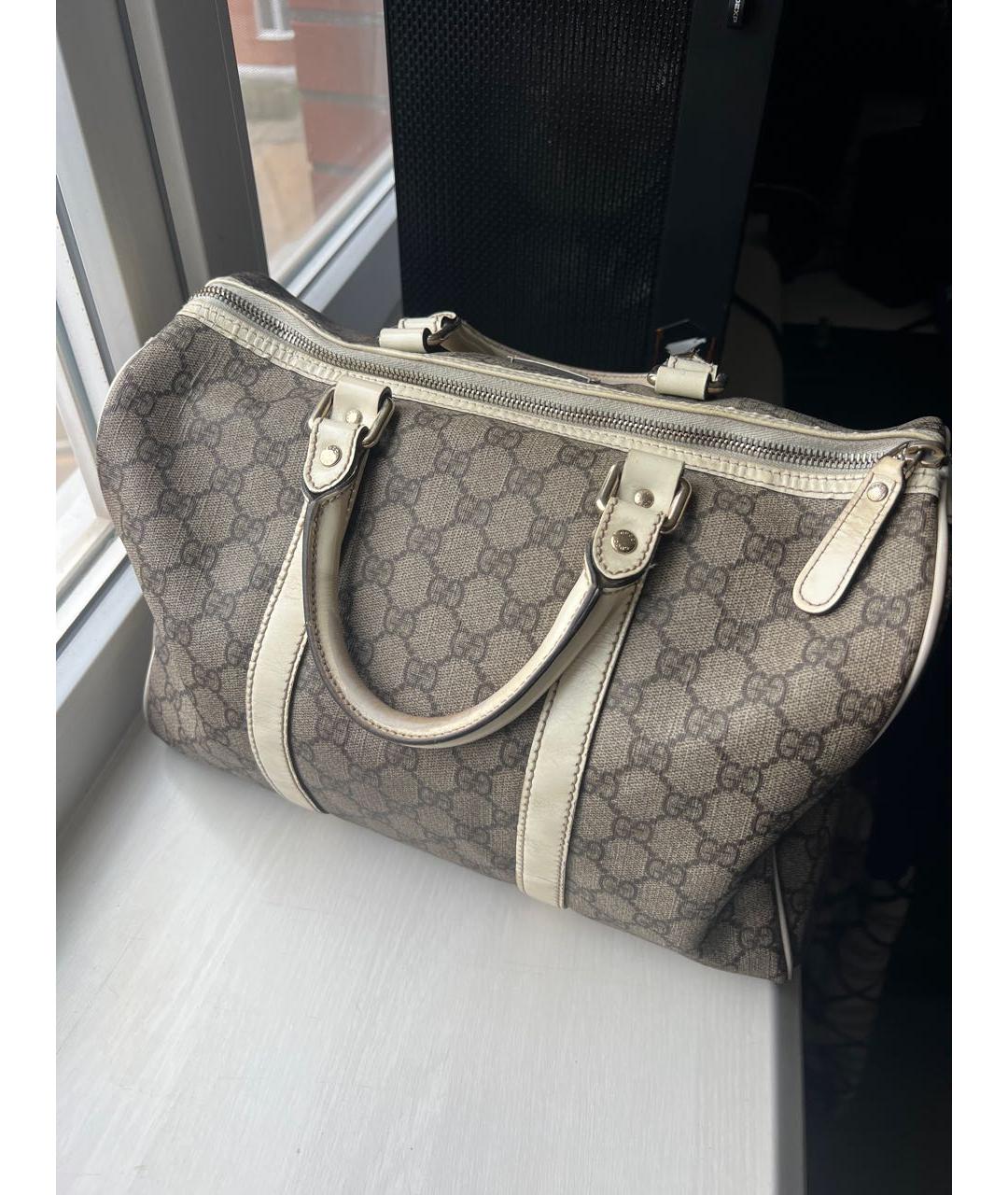 GUCCI Бежевая сумка с короткими ручками, фото 3