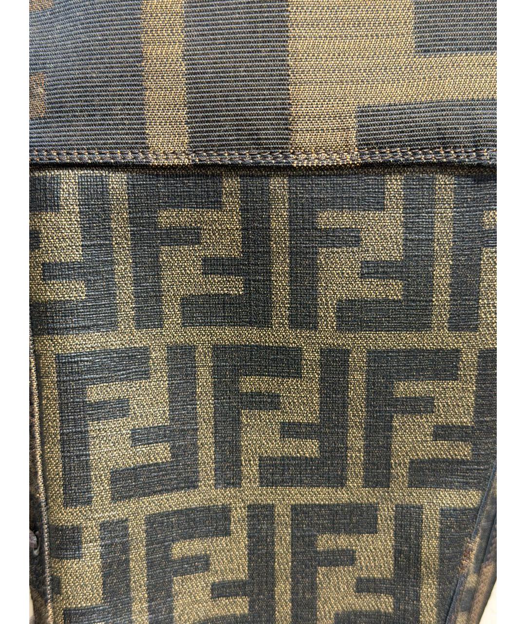 FENDI Коричневые сапоги, фото 6