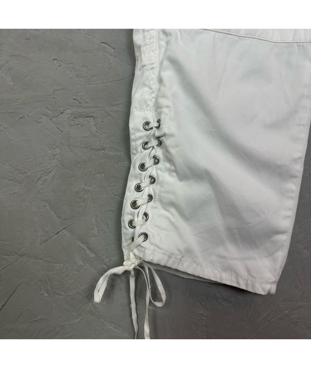 BOGNER Белые хлопковые бриджи, фото 7