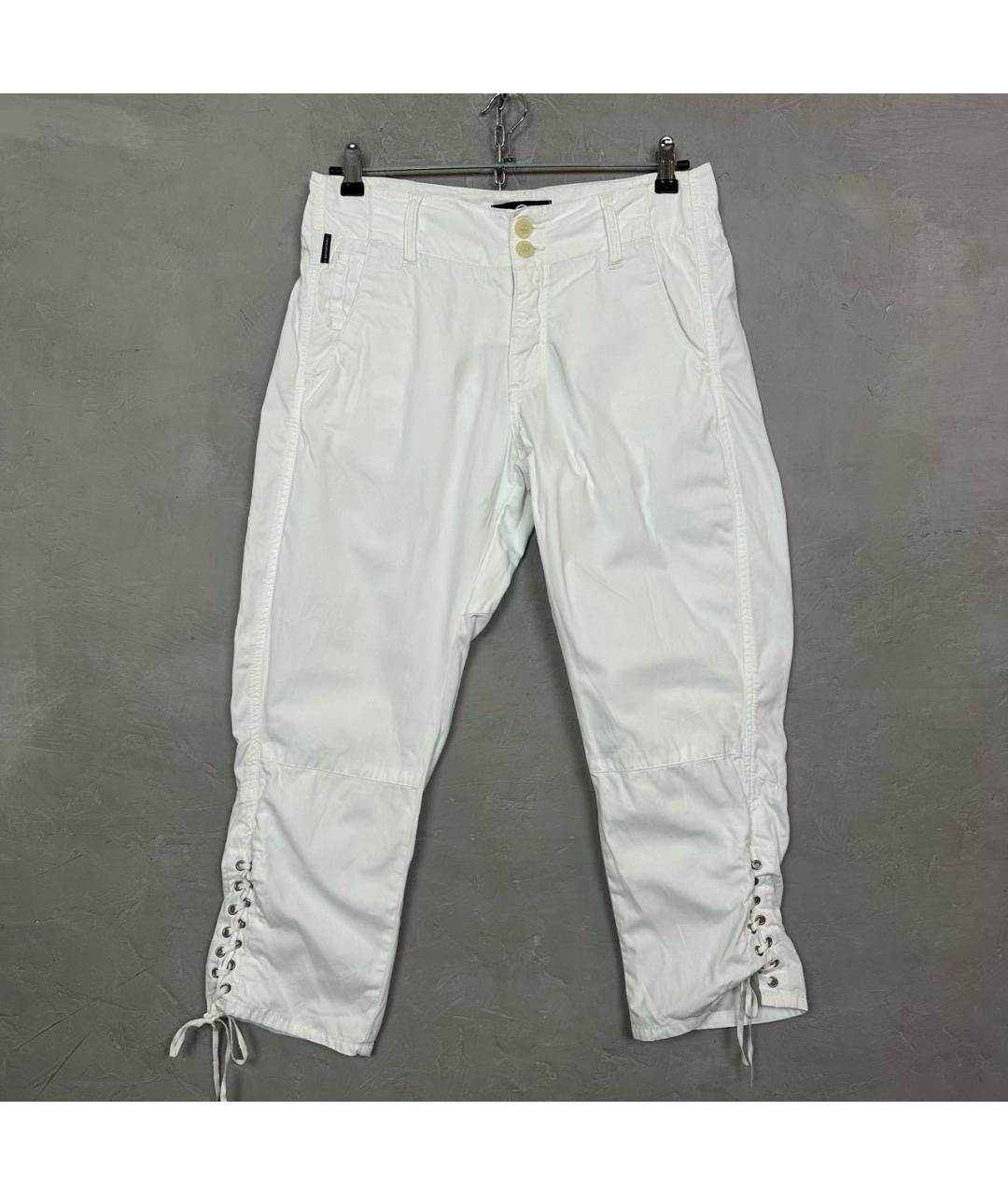 BOGNER Белые хлопковые бриджи, фото 9