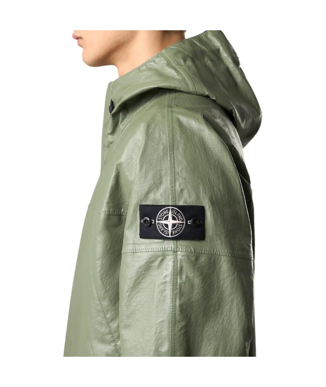 STONE ISLAND Зеленая куртка, фото 3