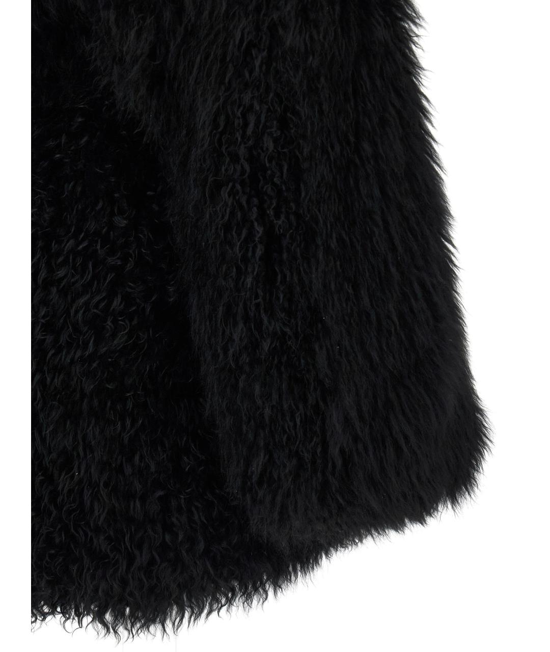 GIOVANNI BEDIN Черная шуба, фото 4
