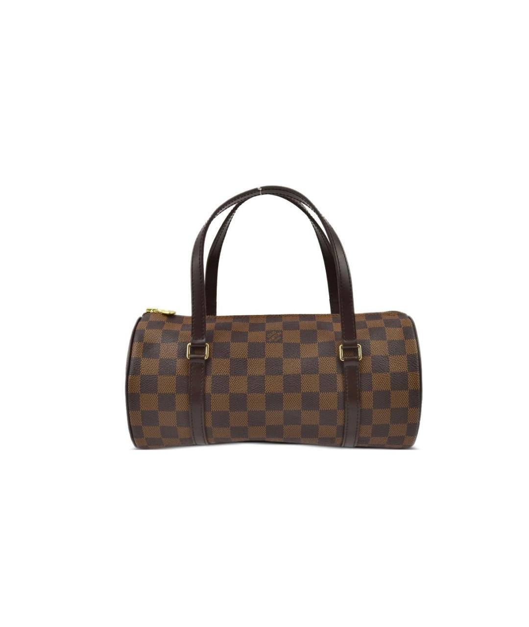 LOUIS VUITTON Коричневая сумка с короткими ручками, фото 8