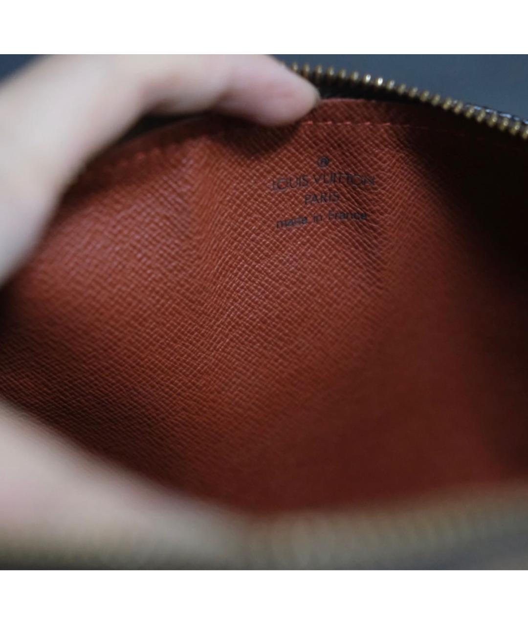LOUIS VUITTON Коричневая сумка с короткими ручками, фото 4