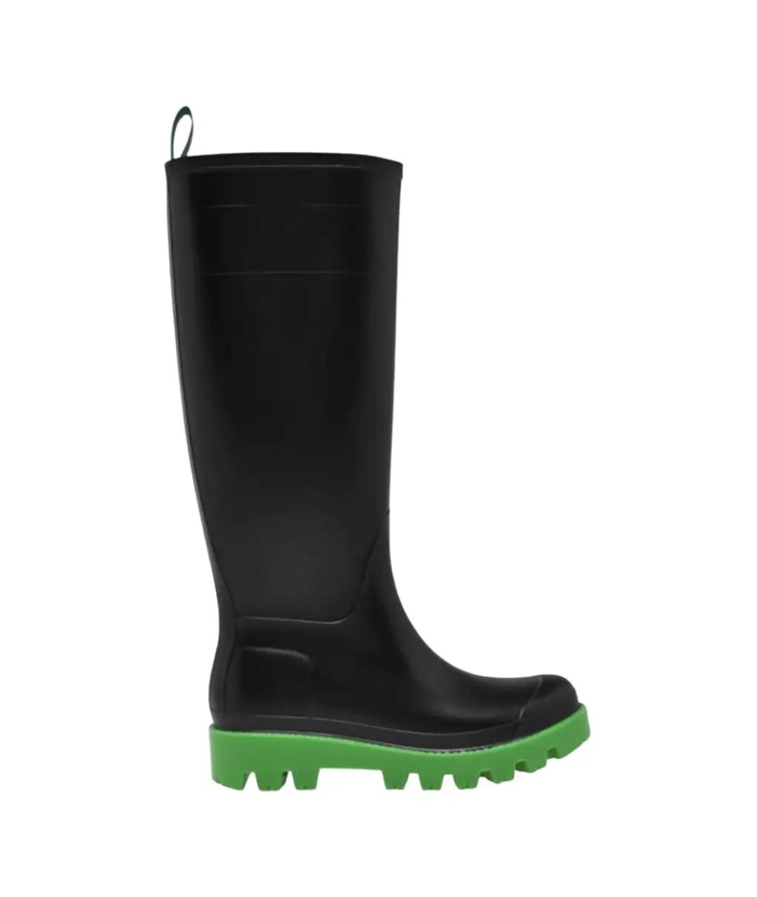 GIABORGHINI Черные резиновые сапоги, фото 1