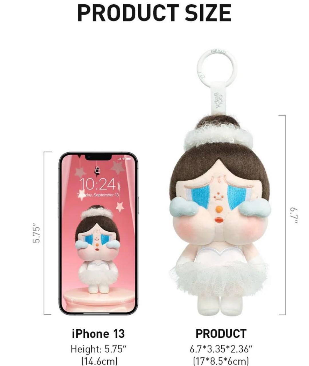 POP MART Белый брелок, фото 3