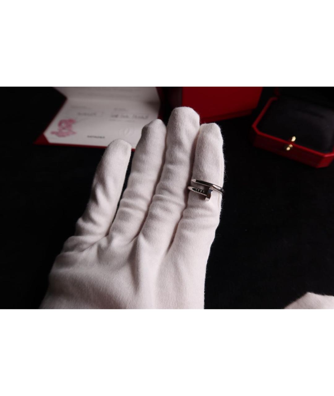 CARTIER Серебряное кольцо из белого золота, фото 7