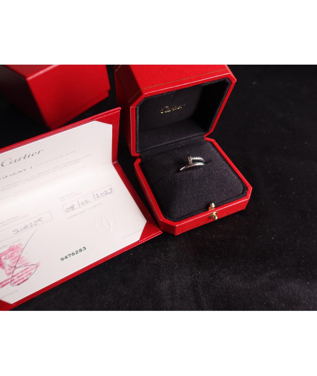 CARTIER Серебряное кольцо из белого золота, фото 5