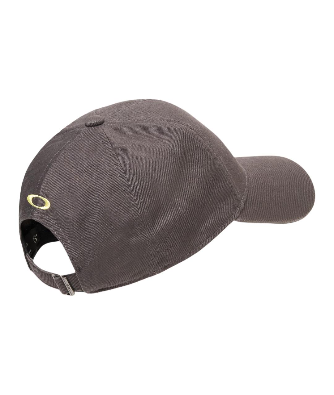 OAKLEY Коричневая хлопковая кепка, фото 2