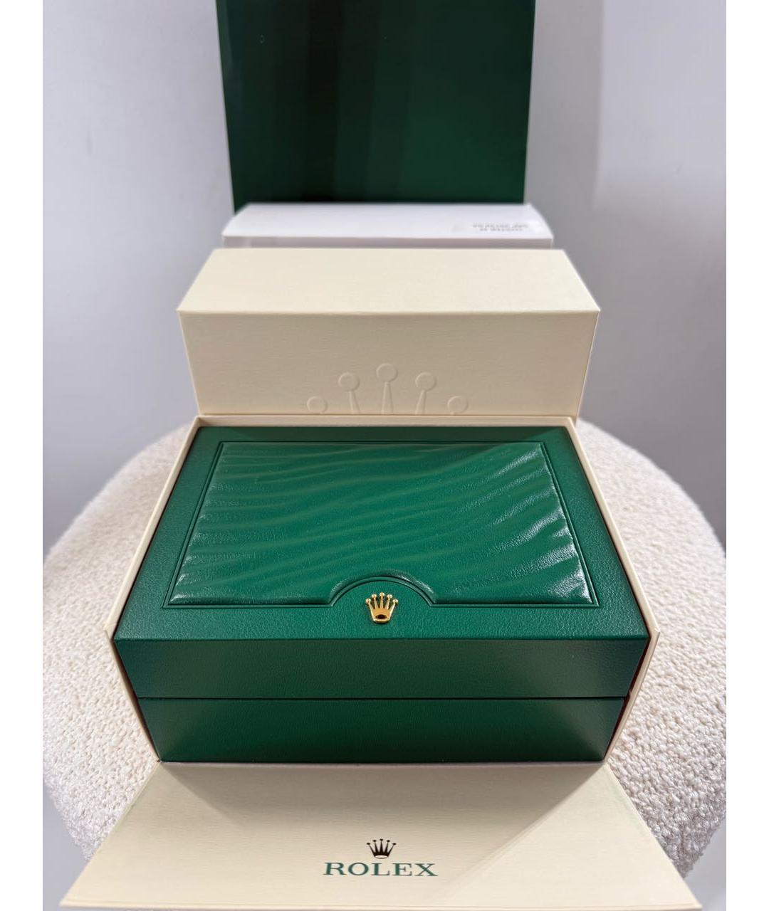 ROLEX Серебряные металлические часы, фото 4