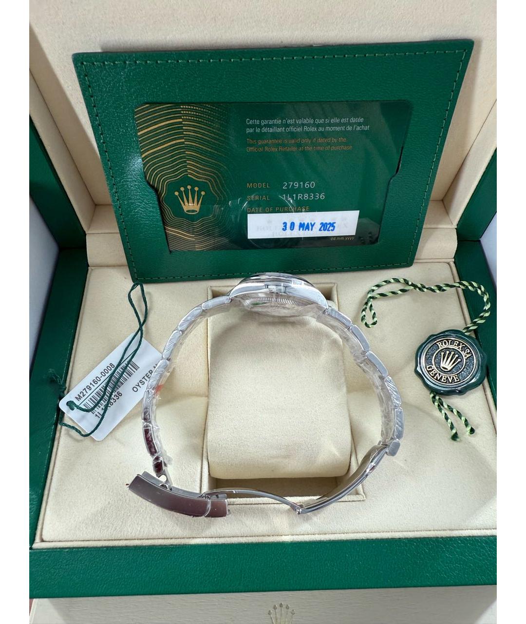 ROLEX Серебряные металлические часы, фото 3