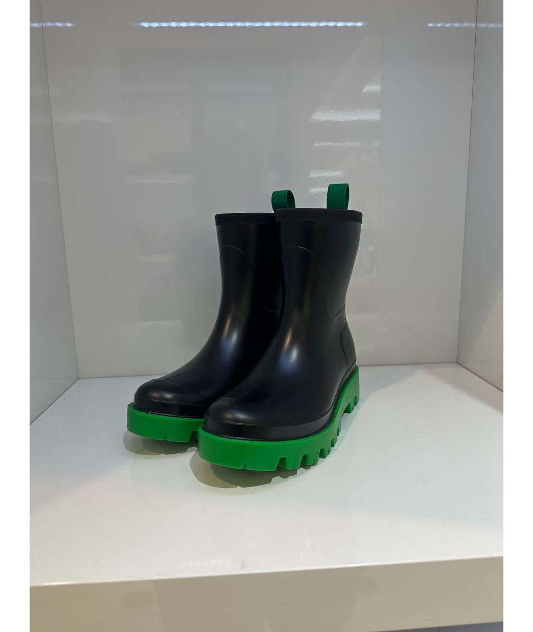 GIABORGHINI Черные резиновые сапоги, фото 3