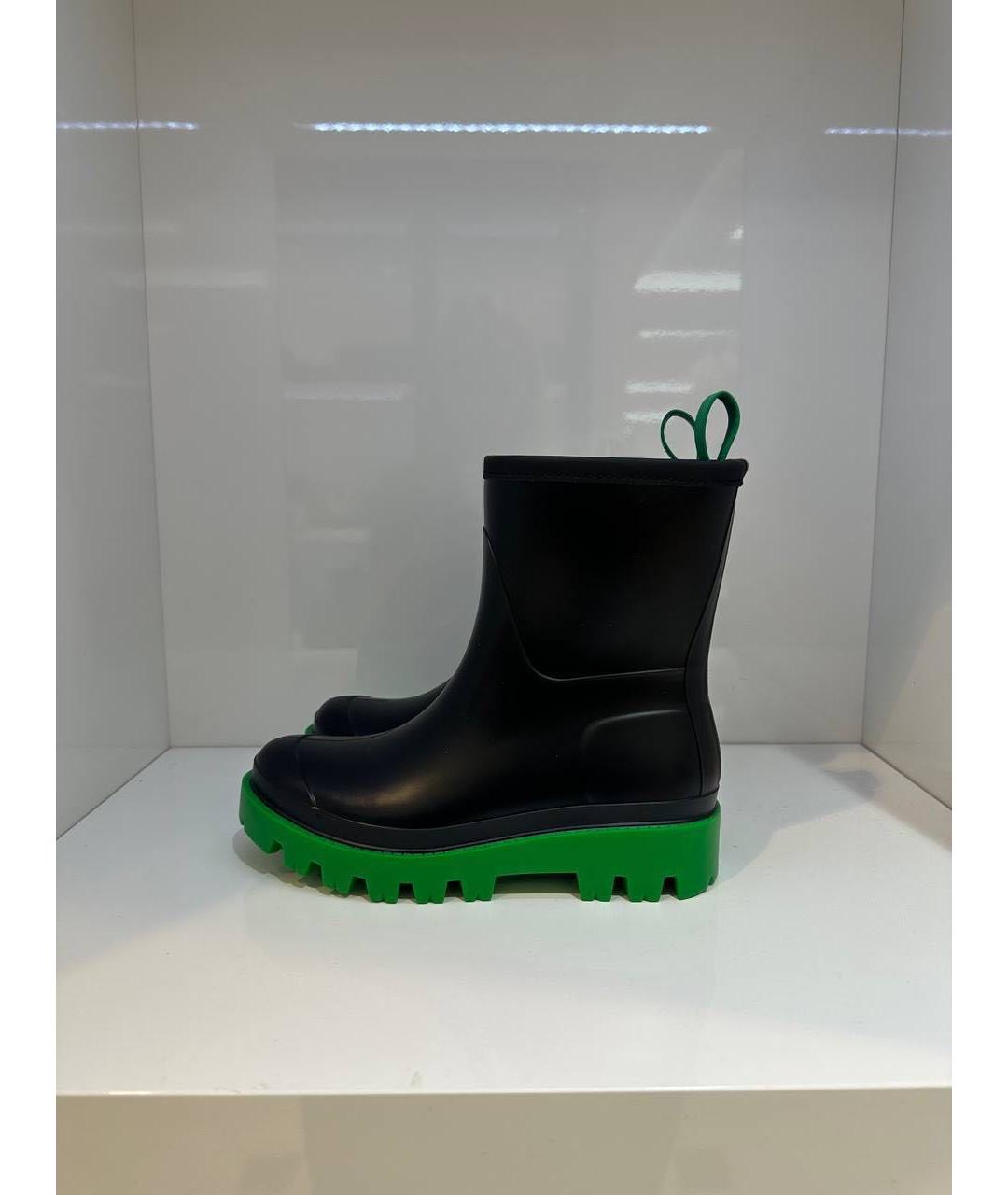GIABORGHINI Черные резиновые сапоги, фото 2