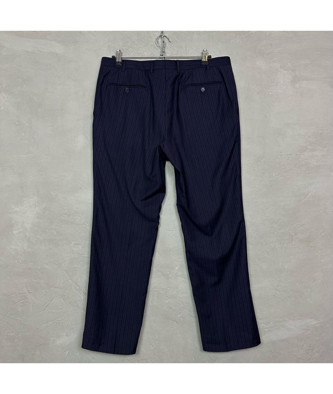 CANALI Темно-синий классический костюм, фото 3