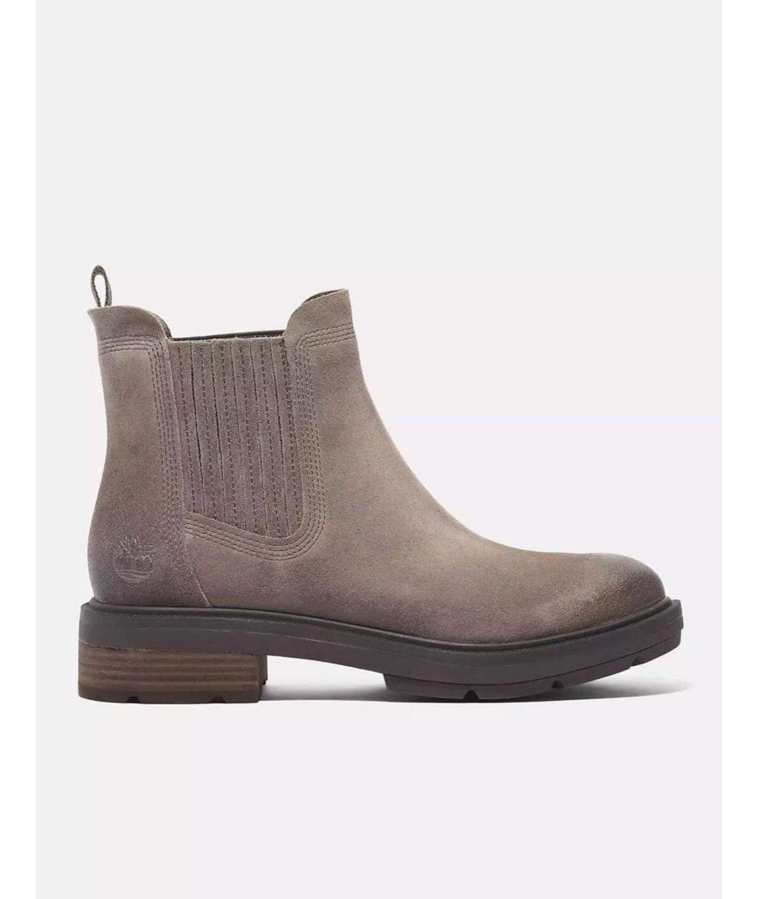 TIMBERLAND Серые замшевые ботинки, фото 7