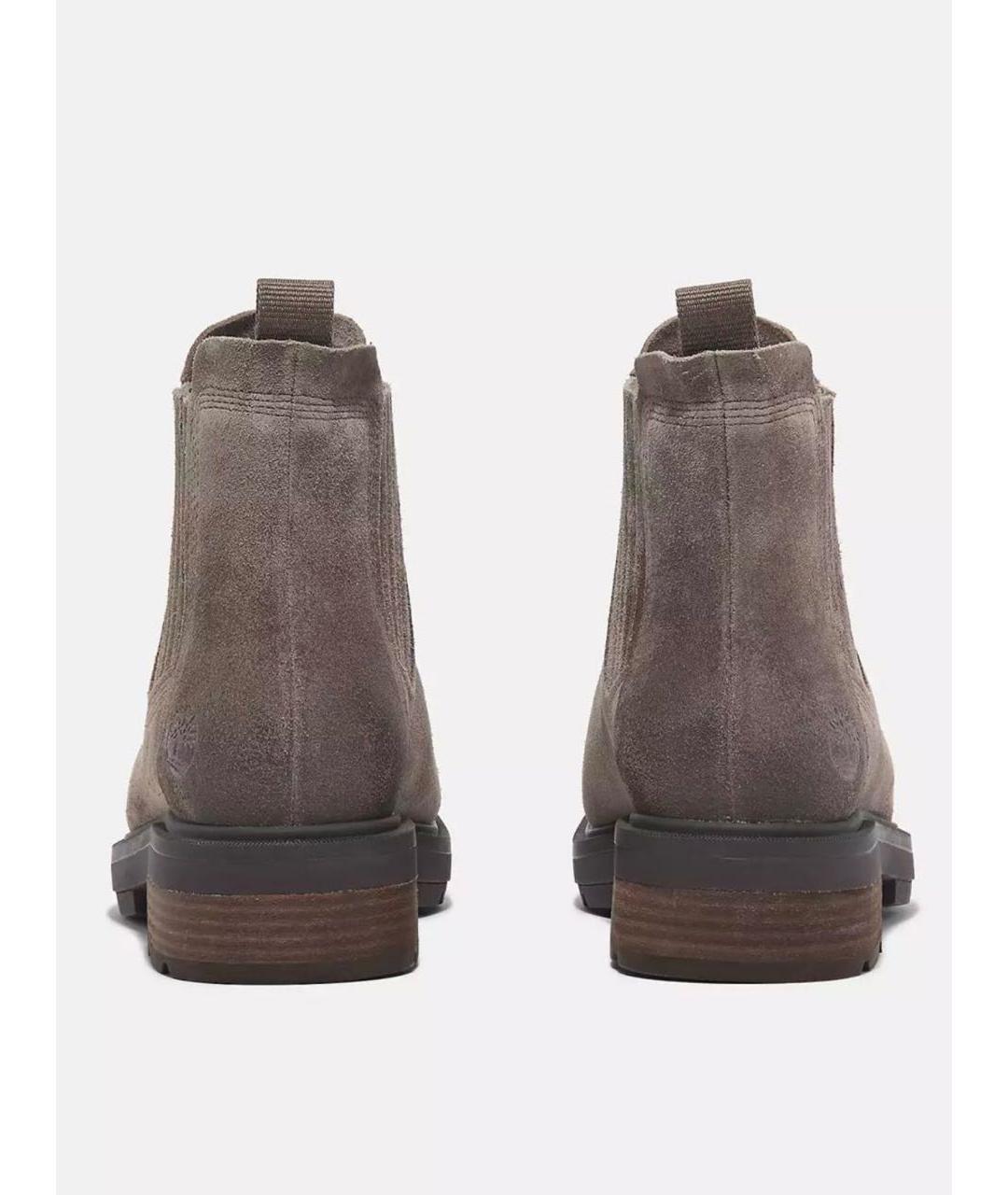 TIMBERLAND Серые замшевые ботинки, фото 6