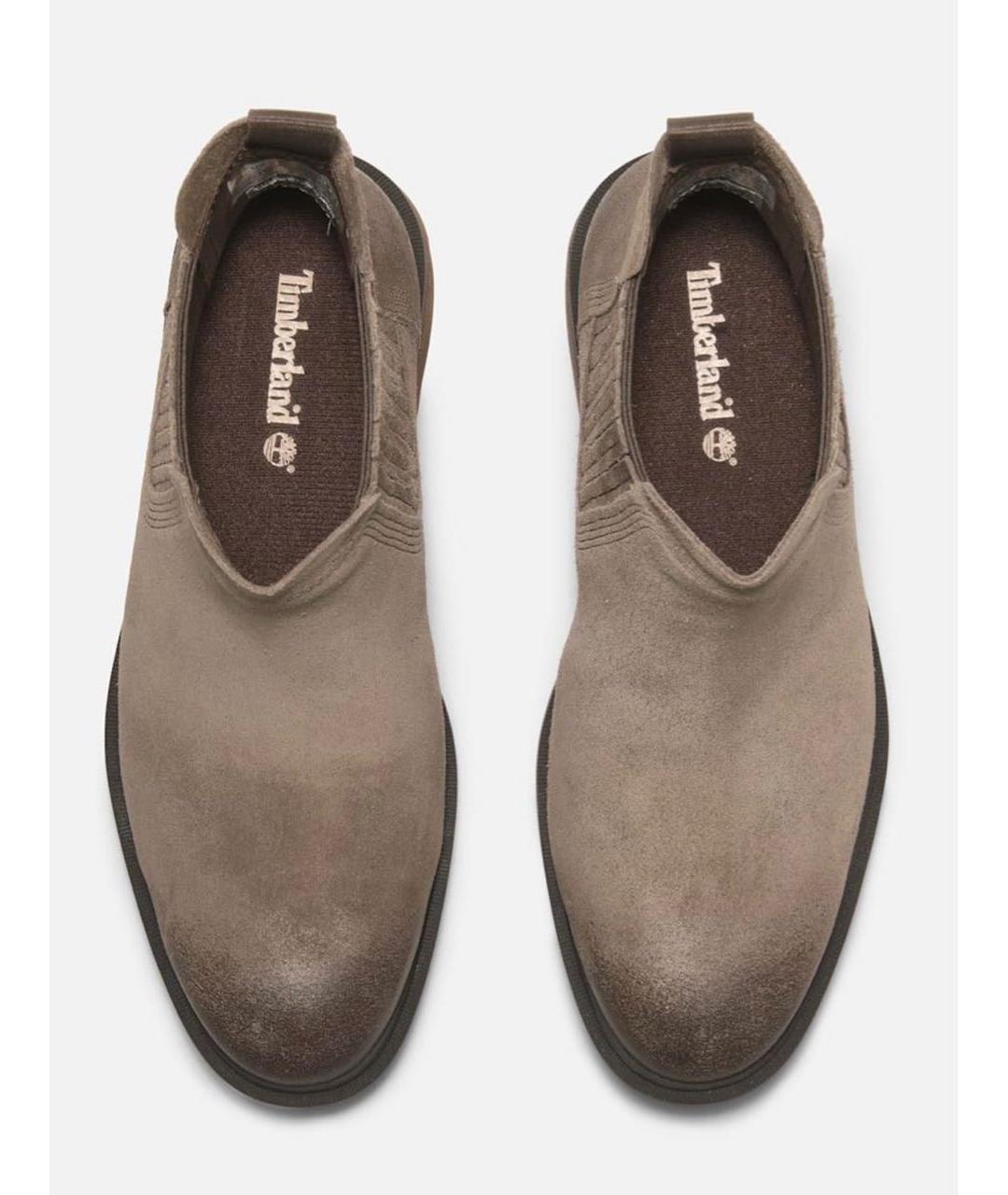 TIMBERLAND Серые замшевые ботинки, фото 4