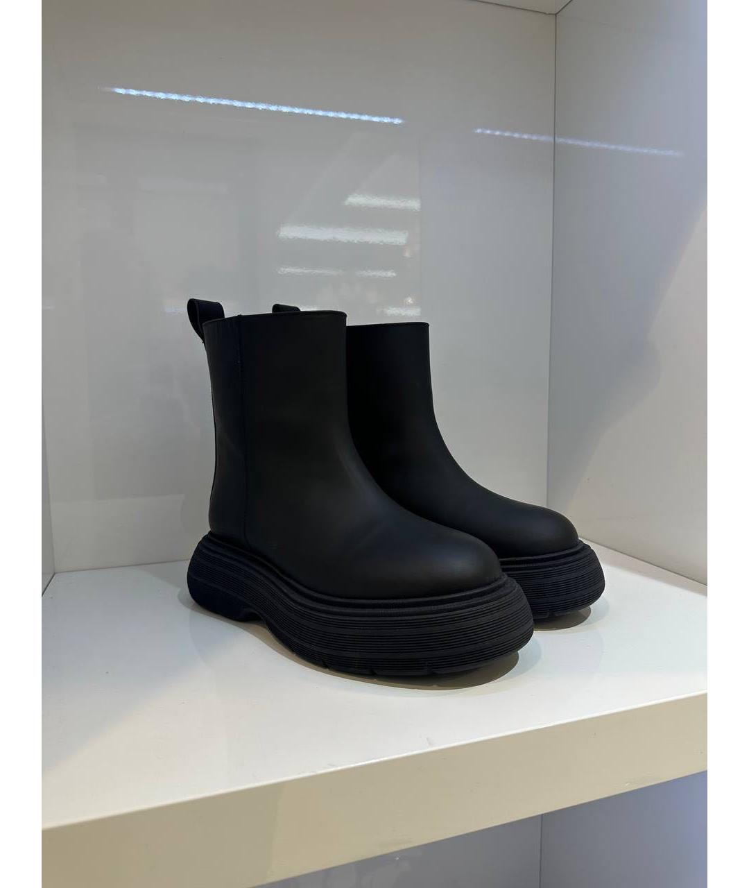 GIABORGHINI Черные кожаные ботинки, фото 3