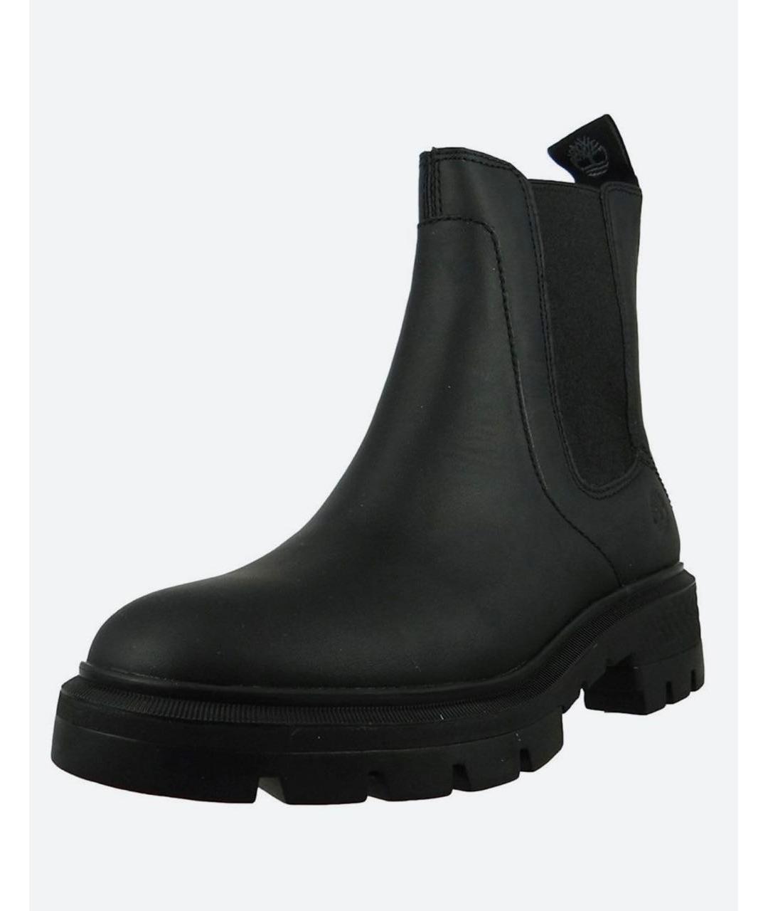 TIMBERLAND Черные кожаные ботинки, фото 6