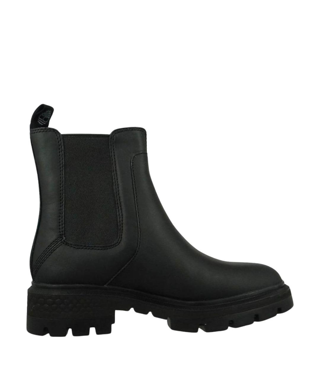 TIMBERLAND Черные кожаные ботинки, фото 1