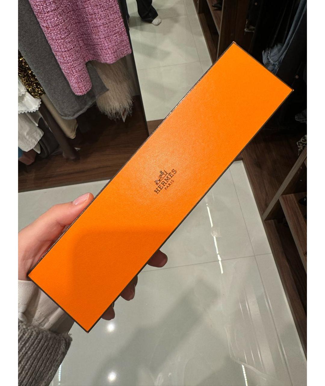 HERMES Серебрянный серебряный браслет, фото 4