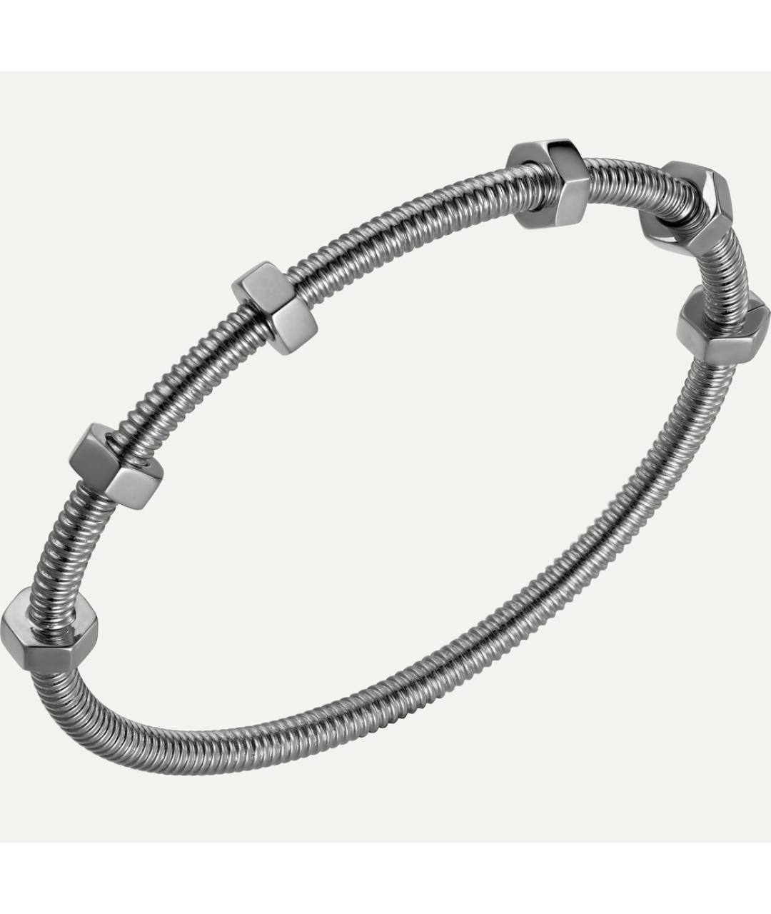 CARTIER Белый браслет из белого золота, фото 6