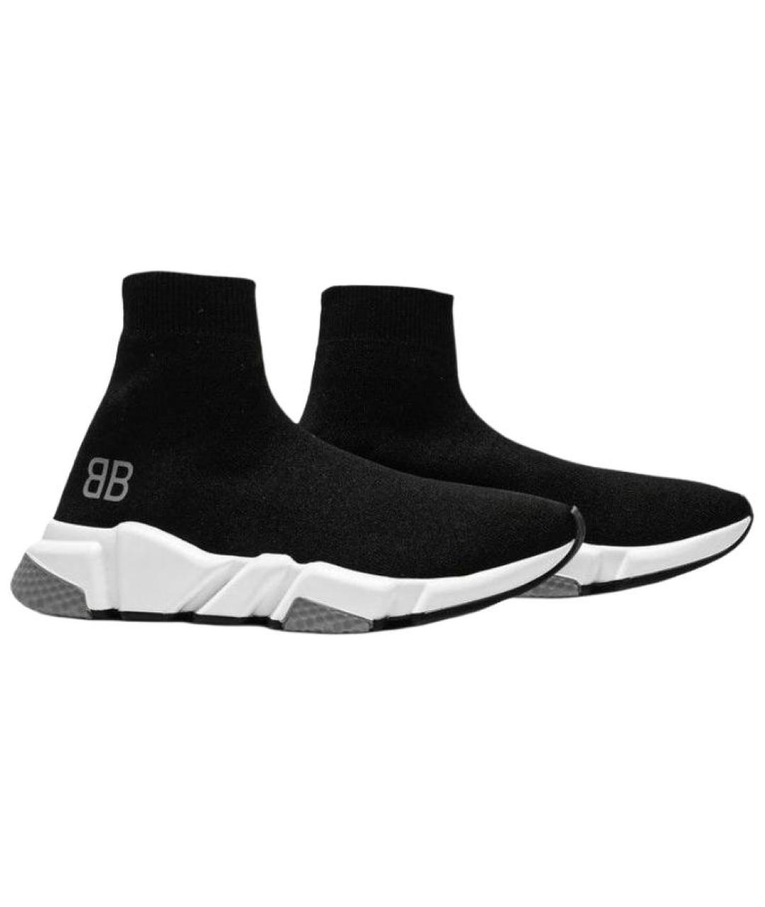 BALENCIAGA Черные кроссовки, фото 3