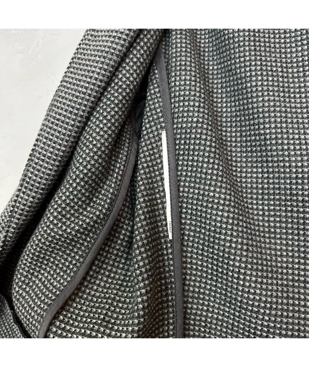 ARMANI COLLEZIONI Антрацитовый шерстяной пиджак, фото 5