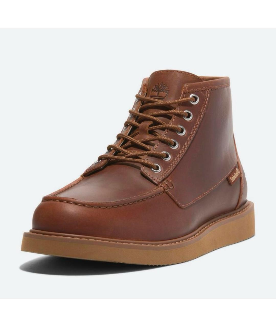 TIMBERLAND Коричневые кожаные низкие ботинки, фото 7