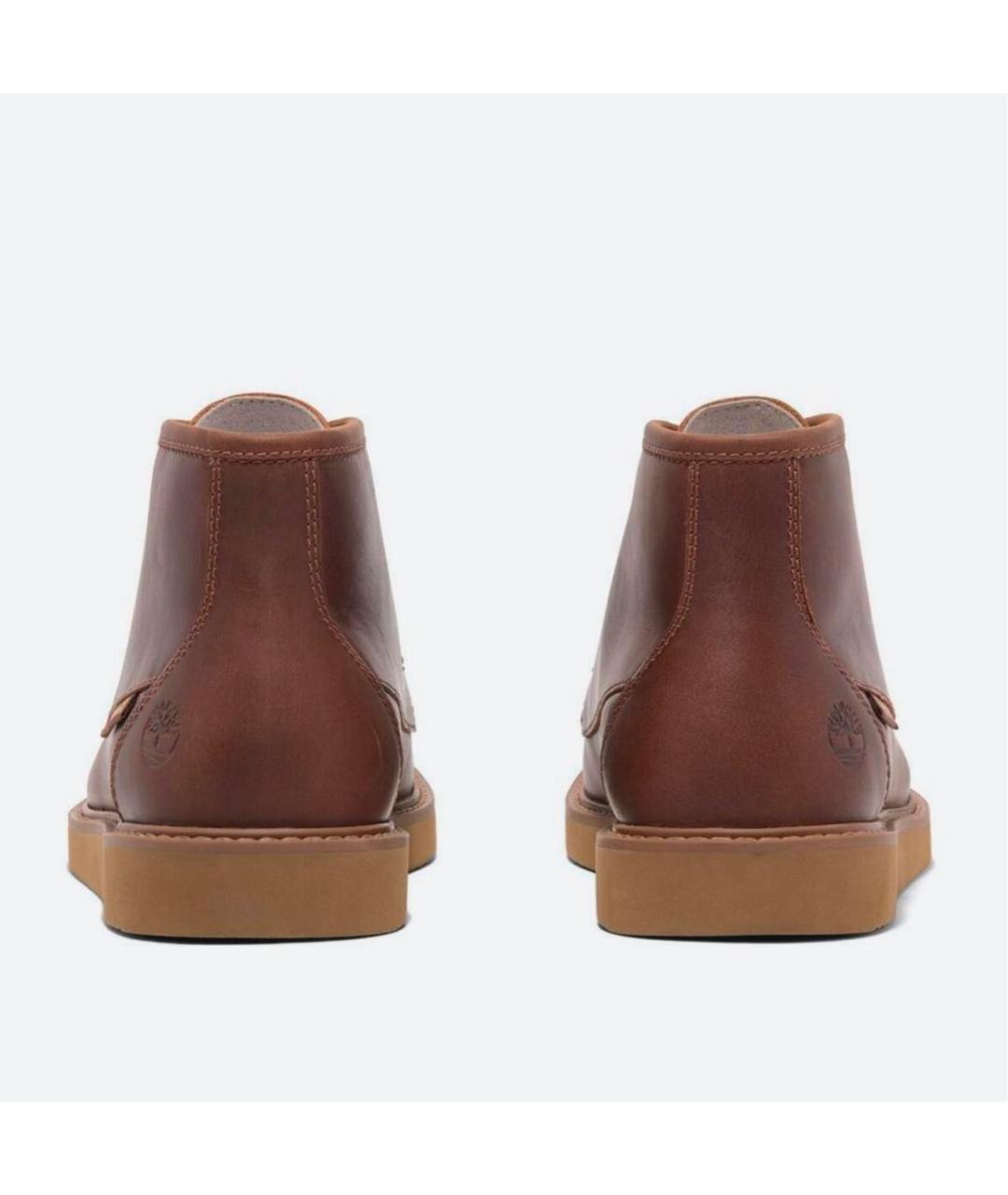 TIMBERLAND Коричневые кожаные низкие ботинки, фото 5