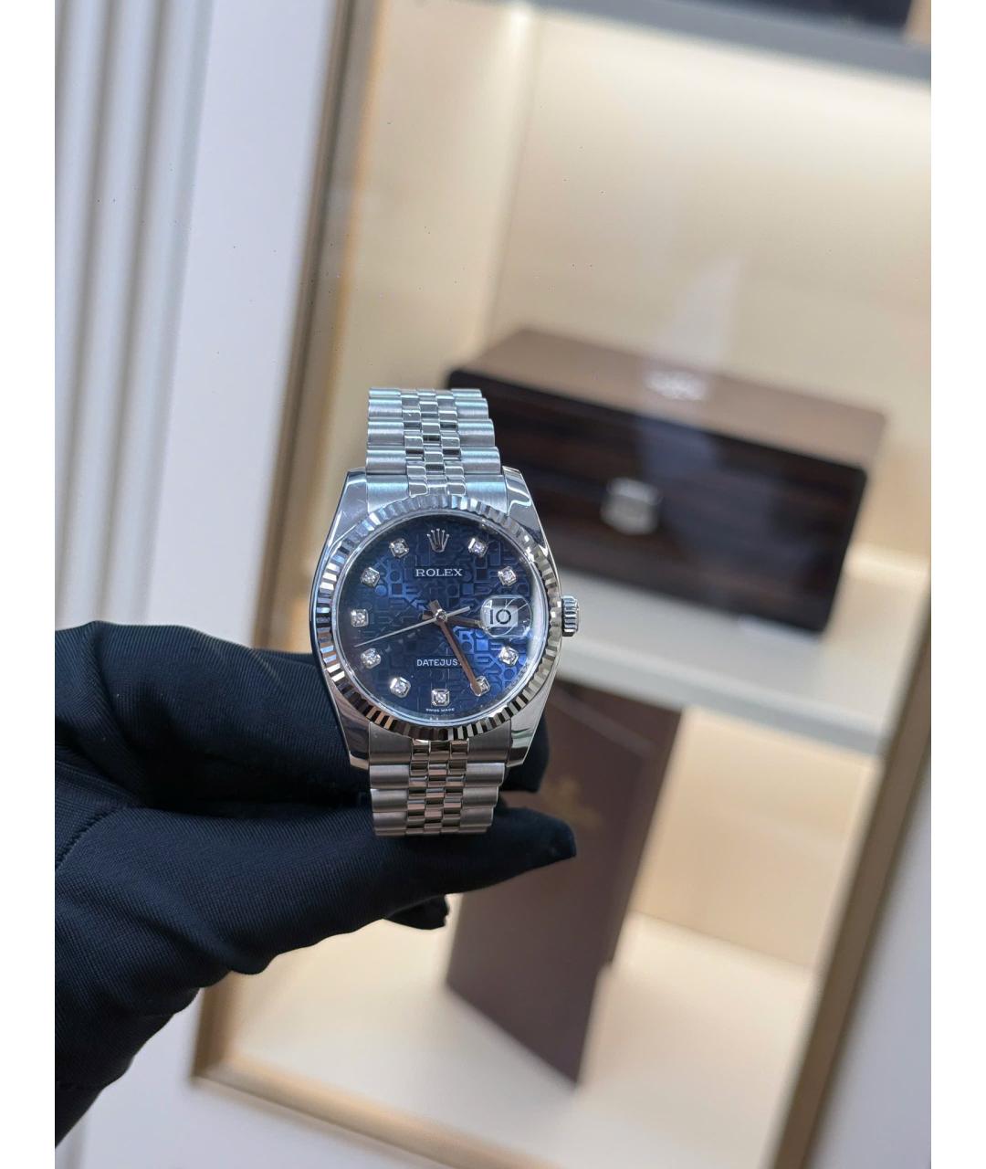 ROLEX Золотые часы из белого золота, фото 2