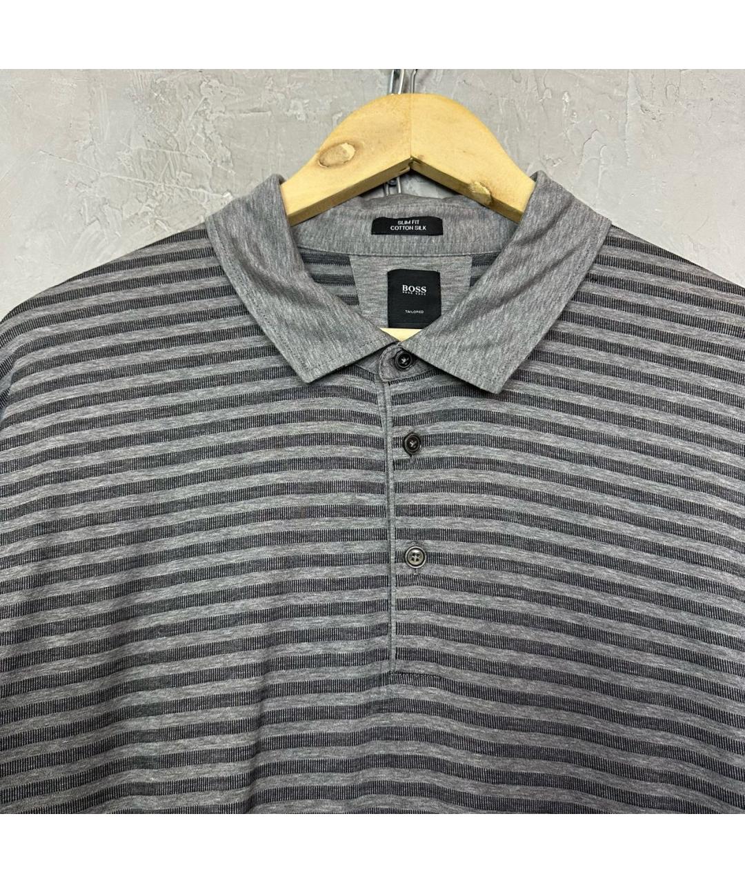 HUGO BOSS Мульти хлопковое поло с коротким рукавом, фото 4