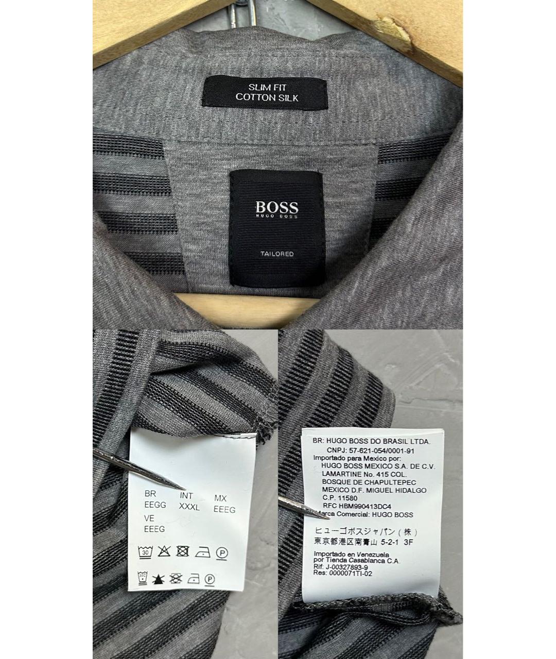 HUGO BOSS Мульти хлопковое поло с коротким рукавом, фото 6