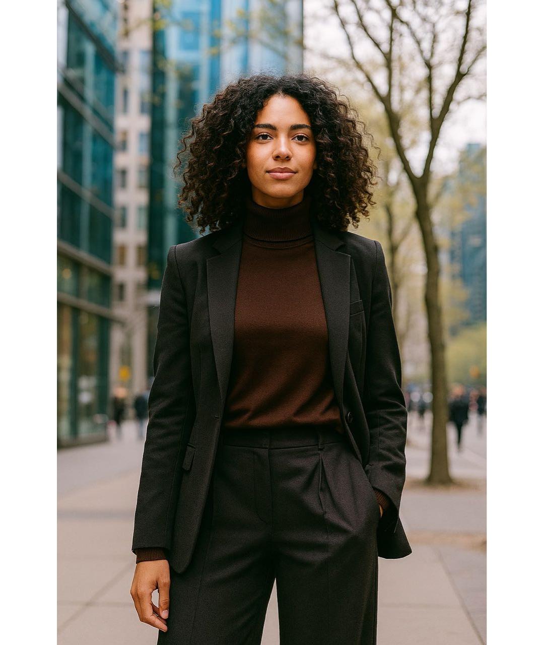 CALVIN KLEIN Коричневая водолазка, фото 8