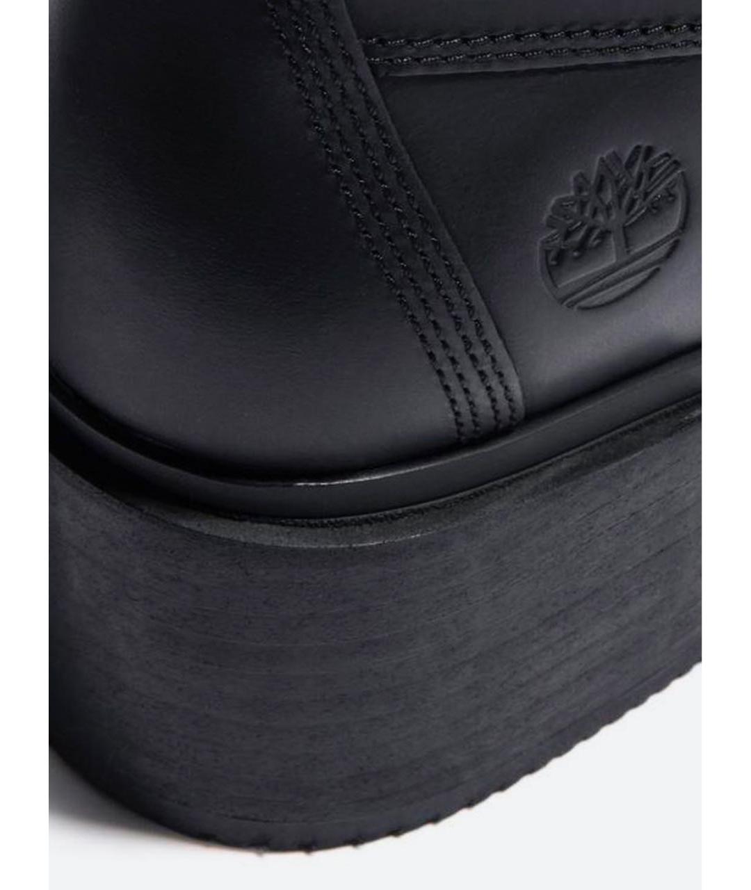 TIMBERLAND Черные кожаные ботинки, фото 7