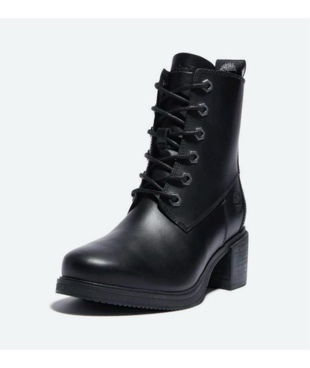 TIMBERLAND Черные кожаные ботинки, фото 8